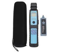 Fockety Identificatore di fibra ottica, tester per cavi ottici con risposta d'onda 850-1650nm, VFL 10km integrato e misuratore di potenza ottica, identificatore di traffico in fibra