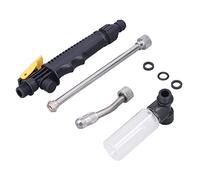 Fockety Idropulitrice a Getto, Testa Dell'ugello Spruzzatore Ad Alta Pressione Regolabile con Bollitare D'Agara, Idropulitrice Staccabile per Giardino, Auto, Cani Animali Domestico