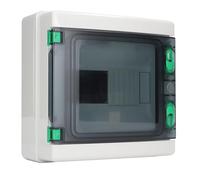 Fockety Interruttore, 8 Vie IP65 Impermeabile Guida DIN Montaggio Scatala Di Protezione Di Distribuzieone Coperchio Trasparente Resistenza Atti Urti Abs Plastica Breaker Box