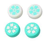 Fockety Joystick Thumb Stick Cap Antiscivolo in Morbido Silicone per Impugnatura per, Migliora L'esperienza di Gioco, Adatto per Utenti OLED, 4 Pezzi (BLUE)