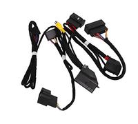 Fockety Kit Cablaggio di Alimentazione di Conversione PnP Adatto per Edge Fit per Super Duty, SYNC 1 a SYNC 3 4 Pollici a 8 Pollici per il Controllo Automatico della Climatizzazione, ABS+metallo