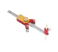 Fockety Kit Calibro per Marcatura Ruote, 200 Mm Regolabile Di Precisee Ad Lineare Doppio Scopo Strument Di Disegno Parallela Scriber, Fai Te Parallelo Imperiale Imperiale