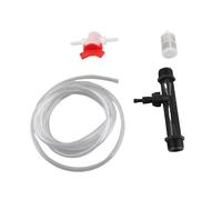 Fockety Kit di Iniettore per Fertilizzanti per Irrigazione per Giardino per di Gocciolamento, Plastica Premium per Connessione G3/4, per L'uso del Giardino