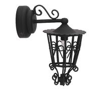 Fockety Lampada da Parete un LED in Miniatura per la Casa Delle Bambole, Lampada in Miniatura 1/12, Luci A Batteria per la Casa Delle Bambole, Mini Applique per la Delle