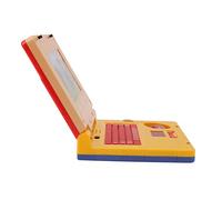 Fockety Laptop per Bambini, Computer Didattico Educativo con 20 atività per Imparare 60 libertà Condizionale, Ortografia, Forma, Logica, Giochi e Musica, Laptop Didattico per Bambini dai 5 Anni