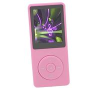 Fockety Lettore MP3 MP4 con Schermo Ad Alta Risoluzione, Memoria da 8 GB, Navigazione Semplice, Lettore Musicale per attività All'aperto (PINK)