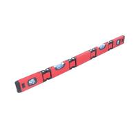 Fockety Livella Pieghevele, Strumento Di Misurazione del Livello Pieghevele 28 Pollici, Livella Estensibile Con 4 Di Livello, Portatile Con Magnete per la Misurazione per