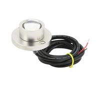 Fockety LUCI MARINE A LED SUNACQUEE, Luce Subacquea A LED IMPERMEABILE IP68, Montaggio in Superficie, 12V/24 V DC, Luce Subacquea Di Poppa per Barche Yacht Crociera Barca A Vela (BLUE)
