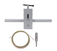 Fockety Macchina per Cablaggio a Parete Dispositivo per Infilare Tubi Nascosti per Cavi, Estrattore per Cavi Elettrici con Fune in Acciaio, Estrattore per Attraverso la Parete