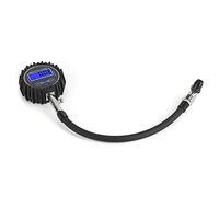 Fockety Manometro in Gomma Antiurto per Pneumatici 200PSI Funzionamento Facile per Display della Pressione dei Pneumatici per Auto e Moto per il Risparmio di Carburante