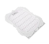 Fockety Materiale Antirottura Fiore Design Suggerimenti per Smalti per Unghie Espositore 48 Colori Espositore per Pratica delle Unghie Robusto Strumento per Manicure per la Selezione del Cliente