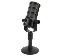 Fockety Microfono da Gioco, USB PC Microfono per Computer Microfono a Condensatore con Cancellazione del Rumore, Microfono a Condensatore HIFI con Volume Regolabile e Suono Chiaro con