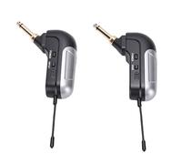 Fockety Microfono per Sassofono, Portata 30 M Batteria da 6 Ore Suono HD Microfono per Chitarra Elettrica per Strumenti Wireless con Capsula Incorporata per Sassofono Chitarra Violino Tromba Trombone