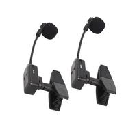 Fockety Microfono Wireless per Sassofono, Microfono a Condensatore Direzionale con Rotazione a 360°, di Pickup Wireless 2.4G con Clip, Segnale Stabile Fino a 40 M di Distanza, per