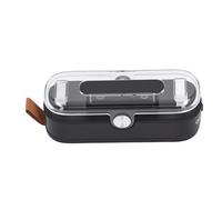 Fockety Mini Sigillatrice per Sacchetti, Termosigillatrice 2 in 1 con Taglierina, Senza Preriscaldamento per Sacchetti di Chips, di Snack, di Biscotti, Striscia (BLACK)