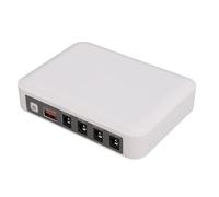 Fockety Mini UPS con batteria di backup, gruppo di continuità de 24 W e 10050 mAh con uscita 5 V, 9 V, 12 V, 2 A, alimentatore di backup con batteria per router, telecamera, modem (Spina europea)