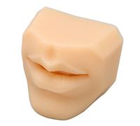 Fockety Modello Di Bocca in Morbido in Silicone, Modello Di Bocca Umana Realistica Ad Alta Simulazione, Sutura Pratica FlessiBile Di Labbra in Silicone Morbido per Trucco Permanente