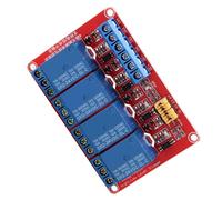 Fockety Modulo relè Fotoaccoppiatore a 4 Design con Tolleranza Ai Guasti 5 V/12 V/24 per Progetti Elettrici (24V)