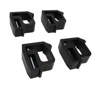 Fockety Morsetto per Portascale per Camion, Morsetto per Guscio per Resistente con Robusta Struttura in Metallo per 1500 2500 3500 Dakota Raider Titan (BLACK)