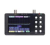 Fockety Multimetro per Oscilloscopio A 2, Oscilloscopio Digitale Retroilluminato Lcd 3.2 Pollici con Frequenza di Campionament 50m/1ch, LaRghezza di Banda Analogica