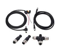 Fockety NMEA 2000 Starter Kit, IP67 Impermeabile, Cavi Dorsali Universali, Cavi Drop Tees Terminatori, Kit per NMEA 2000, Accessori GPS Marittimi