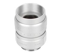Fockety OBIETTIVO Della Fotocamera, OBIETTIVO PER Pellicola Con Montaggio C Con Regolazione Manuali CCTV da 25 Mm F1.4, PER FOCOCAMERA CCTV PER Fotocamera Con Attacco C (SILVER)