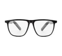 Fockety Occhiali intelligenti per uomo e donna, occhiali Bluetooth con traduzione AI, supportano 134 lingue, riduzione del rumore, scatto remoto, ricarica magnetica