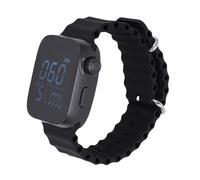 Fockety Orologio metronomo vibrante, metronomo indossabile per esercitarsi con vari strumenti e allenarsi, allenatore di tempo per musicisti principianti e appassionati di fitness