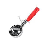 Fockety Pala di Gelato in Acciaio Inossidabile con una Maniglia Non Slittata per Semplici Lame di Impasto per Frutta e Biscotto per Negozio di Dessert e Uso Domestico (5,2 cm)