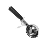 Fockety Pala di Gelato in Acciaio Inossidabile con una Maniglia Non Slittata per Semplici Lame di Impasto per Frutta e Biscotto per Negozio di Dessert e Uso Domestico (4,7 cm)
