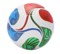 Fockety Pallone da calcio taglia 5, pelle PU senza cuciture, design accattivante e resistente, dimensioni e peso ufficiali per il gioco standard a 11, pallone per giovani adulti