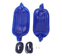 Fockety Parabordi per Barche, 4,33 x 15,75 Pollici, Leggeri, con Corde e Aghi di gonfiaggio, in PVC, robusti, gonfiabili per ormeggi marittimi, per Yacht, Barche e Barche a Vela