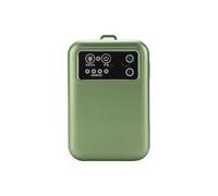 Fockety Pompa D'aria per Acquario, Pompa di Ossigeno Portatile Alimentata a Batteria, Gorgogliatore per Acquario Ricaricabile Tramite USB con Luce per Pesca All'aperto, Emergenza