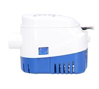 Fockety Pompa di Sentina Elettrica Automatica per Acqua ABS Compatta Durevole per la Purificazione Dell'acqua e lo Scarico delle Acque Luride di Sentina della Nave (DC24V 600GPH)