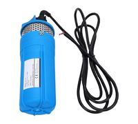 Fockety Pompa Sommergibile per Pozzi Profondi, Pompe per Acqua Solari in Acciaio Inossidabile con Cavo de 10 Piedi, Flusso di 1,6 GPM e Prevalenza Massima di 230 Piedi (DC12V)