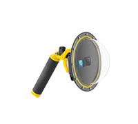 Fockety Porta a Cupola per Action Camera, Lente a Cupola Subacquea con Custodia Impermeabile, Grilletto, Impugnatura Galleggiante per Immersioni Subacquee Fino a 30 M, Snorkeling