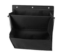 Fockety Porta della Scarpa, Scarpe a Impiccagione a 2 Livelli a Parete Montata a Parete Montata per le Porte per Scarpe con Ganci Adesivi, Organizzatori di Scarpe Sospesa per L'armadio (BLACK)