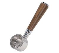Fockety Portafiltro Senza Fondo per Caffè da 51 Mm, Portafiltro Senza Fondo, Cestello per Filtro per EC0310 E per la Maggior Parte Delle Maccine da Caffè Con 2 Maniglie a Spiga. (#2)