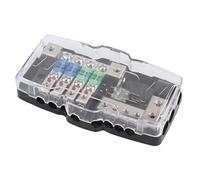 Fockety Portafusibili per Autoradio a 4 Vie con Indicatore LED per SUV ATV UTV, Blocco di Distribuzione di Alta qualità per la Suddivisione della, Adatto per Veicoli Marini Fuoristrada per Camion