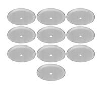 Fockety Rete Filtrante per Pressa per caffè in Acciaio Inossidabile, Schermo Filtrante Riutilizzabile Durevole per Caffettiera da 1000 Mm, 10 Pezzi Accessorio Perfetto per la Preparazione del caffè