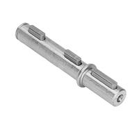 Fockety RIDUTTORE DI VELOCITÀ A VITE SENZA FINE, KIT ALBERO DI USCITA SINGOLO 18 MM DI DIAMETRO, ALBERO DI USCITA CORTO PER RIDUTTORE A VITE SENZA FINE NMRV040 RV040 NEMAME MOTORE PASTO