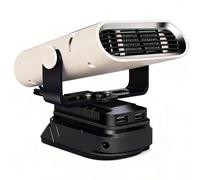 Fockety Riscaldatori per Auto Portatili per Veicoli, Sbrinatore e Sbrinatore per Parabrezza Alimentato a Batteria Senza Fili a Riscaldamento Rapido, Riscaldatore Girevole per Auto