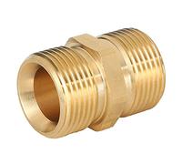 Fockety Robusto Adattatore Filettato Maschio Metrico M22 per Idropulitrice, Eccellente duttilità alle Alte Temperature, Perdita, Peso 1,8 Once, Ottone Scena applicabile: Progetti di Miglioramento