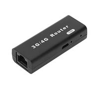 Fockety Router Senza Fili Di USB, Modem USB 3G 150 MBPS Identificazione Plug Automatica Plug and Play RJ45 Mini WiFi Router Portatile 802B G N Standard ABS Plastica Wlan Hotspot