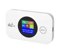 Fockety Router WiFi Portatile 4G, Hotspot Mobile Ad Alta velocità da 300 Mbps con Slot per Scheda SIM e Batteria da 3000 MAh, Router da Viaggio per Viaggi, Campeggio