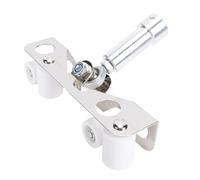 Fockety Rullo per Angoli Interni per Cartongesso, Rullo per Angoli per Cartongesso a 90° in Acciaio Inossidabile, Strumento per Nastrare con Adattatore a Filettatura Grossa