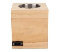 Fockety Scalda-Olio per Massaggi, Scaldabiberon per Lozione a Temperatura Regolabile, Tempo di Impostazione del Supporto, Riscaldatore di Olio per Massaggi con Bottiglia