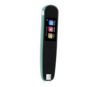 Fockety Scanner a Penna, Dispositivo di Sintesi Vocale con Touchscreen LCD per Dislessia, Letture di Evidenziatori Digitali, Penna per Letttura Esami per Studente (Green)