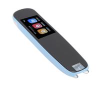 Fockety Scanner a Penna, Dispositivo di Sintesi Vocale con Touchscreen LCD per Dislessia, Letture di Evidenziatori Digitali, Penna per Letttura Esami per Studente (Blue)