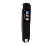 Fockety Scanner a Penna, Dispositivo di Sintesi Vocale con Touchscreen LCD per Dislessia, Letture di Evidenziatori Digitali, Penna per Letttura Esami per Studente (Black)
